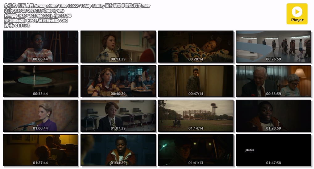 世界末日 Armageddon Time (2022) 1080p BluRay 国台粤英多音轨 双字.mkv.jpg